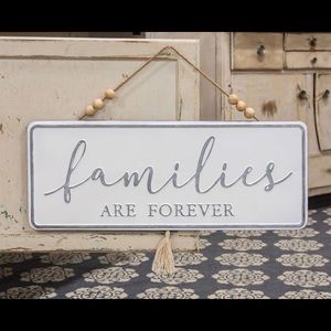 Families are Forever Metal Hanger